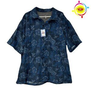 *VAN HEUSEN BLUE SHIRT